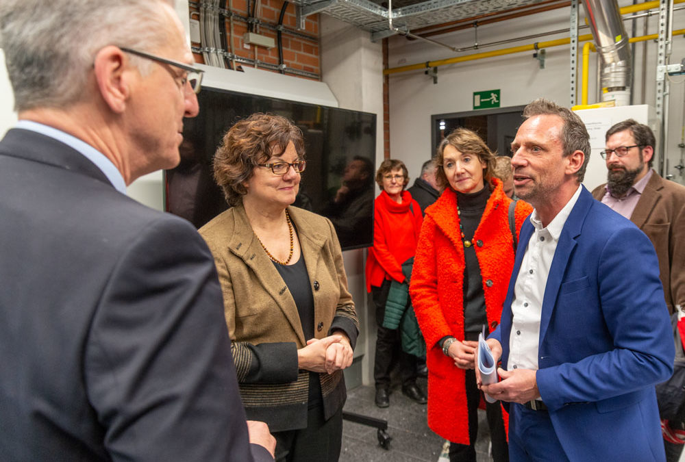 Ministerbesuch in Ansbach